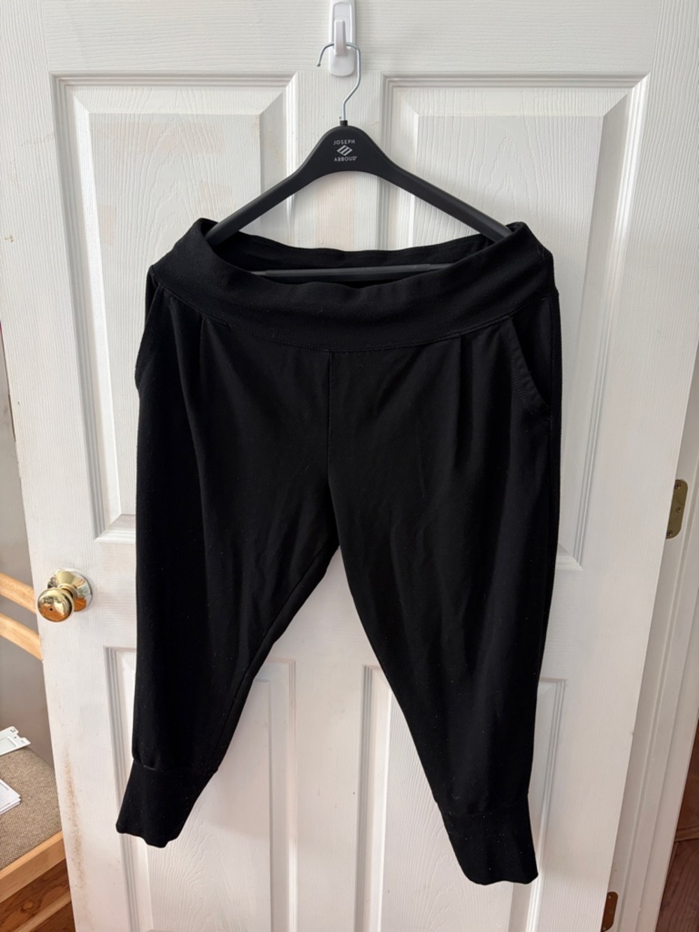 Danskin Black Ribbed Sweatshirt Top